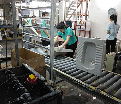 蹲便器自動(dòng)化生產(chǎn)線(xiàn)-1